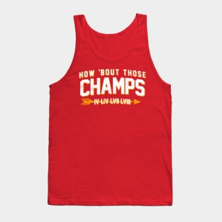 how bout those champs Tank Top